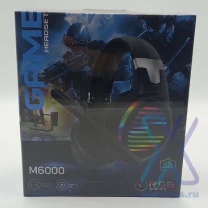 Гарнитура игровая для ПК Karler Bass M6000 RGB оптом