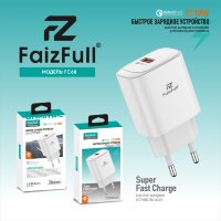 (МСК) СЗУ FaizFull FC68 USB-A QC3.0 20W в коробке R53266