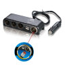 Разветвитель прикуривателя OLESSON 1525 4 гнезда+ 2USB оптом