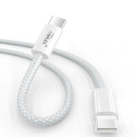 Кабель Mietubl MTB-DCTTPD08 Type-C-Type-C 240W 5A 2м TPE White