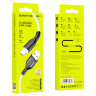 Кабель USB BOROFONE BX63 Charming, USB - Lightning, 2.4А, 1 м, черный+белый 6974443380682 (МСК) оптом