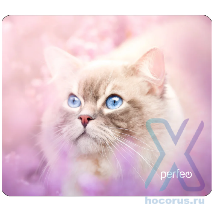 Perfeo Коврик для компьютерной мыши "Cat", Рис.15 (240*200*2 мм), ткань+резиновое основание оптом