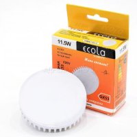 Лампа св/д Ecola GX53 св/д 11.5W(11W) 6400K 6K 27x75 матов. Light T5PD11ELC