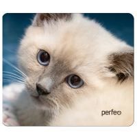 Perfeo Коврик для компьютерной мыши "Cat", Рис.18 (240*200*2 мм), ткань+резиновое основание
