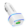 АЗУ BOROFONE BZ14A Mercury, 2*USB, 3A, белый 6931474740014 (МСК) оптом