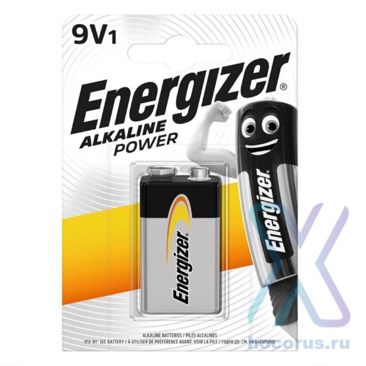 Элемент питания Energizer Alkaline Power F22 BL/1 оптом