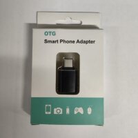Адаптер-переходник SAMAnd Type-C(m) - USB3.0(f) 2.1A OTG Black