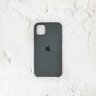 Silicone Case iPhone 11 Pro Max графитный Накладка силиконовая под оригинал "с логотипом" 00-00044610 (МСК) оптом