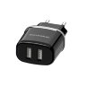 Зарядное устройство BOROFONE BA25A 2.4A 2USB Black оптом