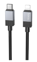 Кабель Type-C HOCO X110 1м Lightning чёрный 6942007646741  (МСК)