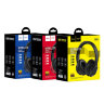 Беспроводные наушники HOCO W28 Journey, Bluetooth, красный, 10 часов (80% громкости) 6931474723055 (МСК) оптом
