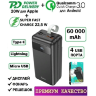 Портативный аккумулятор HOCO J86B Electric, 3A, 60000 мА⋅ч, черный, светодиодный цифровой дисплей 6931474771742 (МСК) оптом