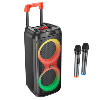 Портативная колонка HOCO HA7 Leader wireless dual-mic outdoor BT speaker