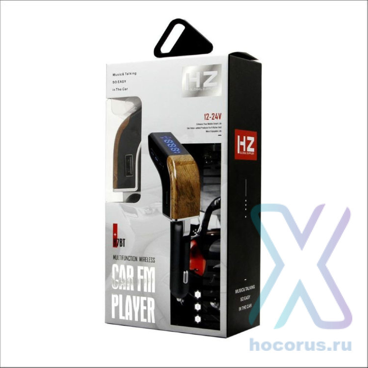 Автомобильный FM-трансмиттер HZ-H7BT  оптом