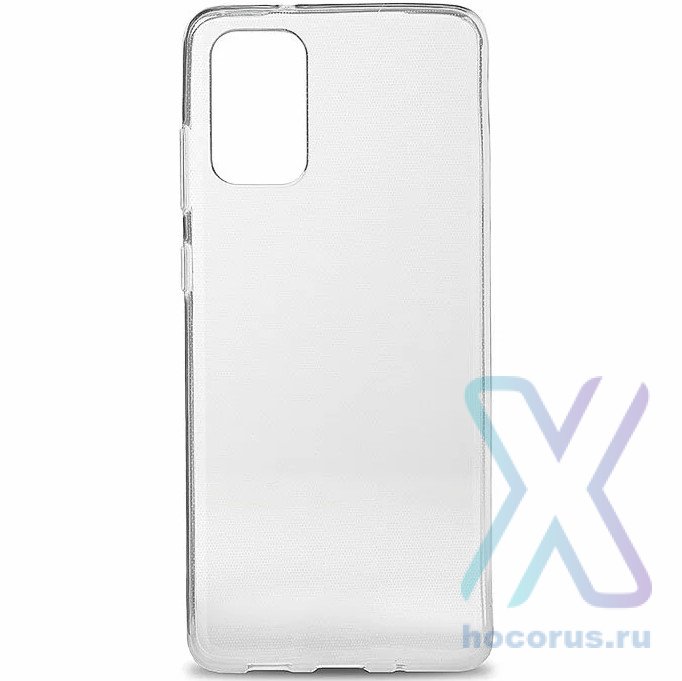 Бампер для телефона Samsung A03SE  Clear Case с защитой камеры оптом