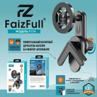 (МСК) Авто держатель MagSafe FaizFull F174 мощный магнит на монитор автомобиля R54512