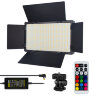 (ИСА.МСК) Светодиодная панель со шторками для фотосъемки LED-600 RGB ISA IS123209 оптом