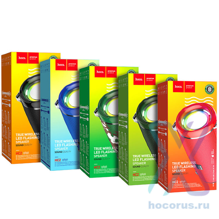 Портативная колонка  HOCO HC2 Bluetooth USB microSD оптом