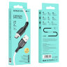 Кабель Borofone BX63 USB-microUSB 2.4A 1м TPE Black/White оптом