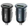 Автомобильное зарядное устройство HOCO Z43 Mighty, USB, черный 6931474761187 (МСК) оптом
