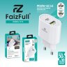 (МСК) СЗУ FaizFull FC78 USB-C 20W USB-A 18W в коробке R53276 оптом