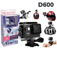 (МСК) Экшена камера D600 черный R52873
