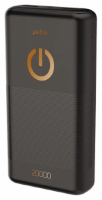 Внешний аккумулятор Perfeo 20000mAh SPLASH + Micro usb /In Micro usb /Out USB 1 А,  (мятая упаковка)