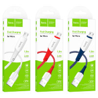 Кабель USB - microUSB HOCO X70 1 m White
