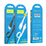 Кабель USB HOCO X40 Noah, USB - Lightning, 2.4А, 1 м, черный, быстрая зарядка 6931474711656 (МСК) оптом