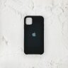 Silicone Case iPhone 11 Pro Max черный Накладка силиконовая под оригинал "с логотипом" 00-00044666 (МСК) оптом