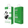 Зарядное устройство HOCO C12 Smart 2*USB + Кабель USB-Lightning, 2.4A, черный 6957531064107 (МСК) оптом