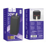 Портативный аккумулятор HOCO J111D Smart, 50000 мА⋅ч, черный 6931474795823 (МСК) оптом