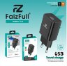 (МСК) СЗУ FaizFull FC54 2,4A в коробке R53253 оптом