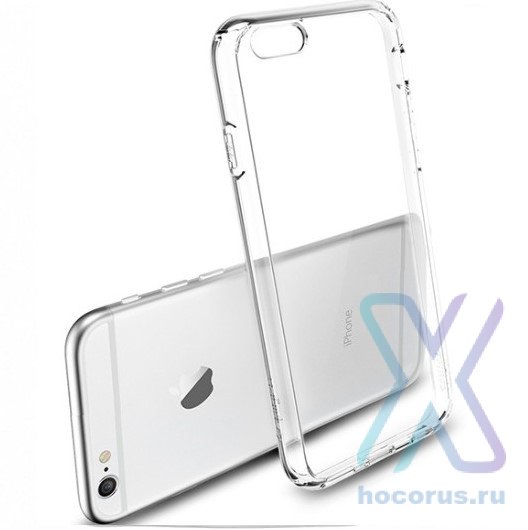 Бампер для телефона iPhone 7/8  Clear Case с защитой камеры оптом